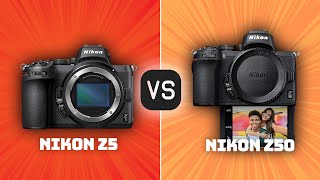 Nikon Z5 vs Nikon Z50 Which Camera Is Better With Ratings amp Sample Footage [upl. by Netfa]