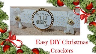 Christmas Workshop 2017  Easy DIY Christmas Crackers [upl. by Agustin]