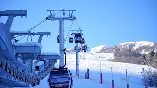 Valmorel  La télécabine de Planchamp le nouvel atout ultramoderne de la station [upl. by Radnaskela]