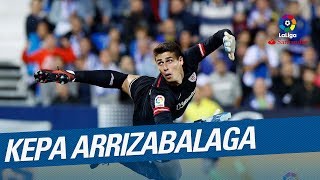 Kepa Arrizabalaga el muro del Athletic Club [upl. by Nahor]