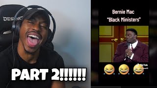 Bernie Mac On Black Pastors REACTION [upl. by Shere96]