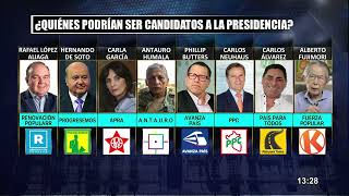 Conoce los posibles candidatos potenciales para las Elecciones Generales 2026 [upl. by Cordula]