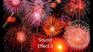 Fireworks Sound Effect With 6 Different Firework Sounds [upl. by Tesil]