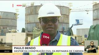 Refinaria de Cabinda  Primeira fase financiada na totalidade [upl. by Kelci]