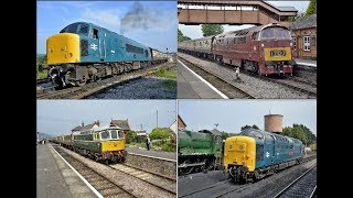 West Somerset Railway Diesel Gala June 2018 [upl. by Amsed]