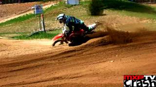 CRASH Southwick Berm Flip MXPTV [upl. by Krishnah]