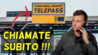 AUMENTI TELEPASS Chiama subito questo numero … [upl. by Atkins882]