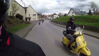 Vespa 2023 Top Ausfahrt Club Lippstadt 230423  Der Holgi [upl. by Euqinad]