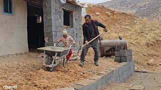 Resistance to rain A nomadic father protects his daughters lives in a rainy winter [upl. by Iot]