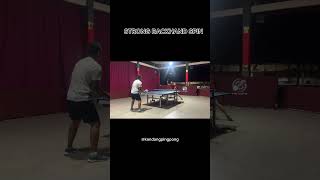 Strong Backhand Spin pingpong [upl. by Ailesor]