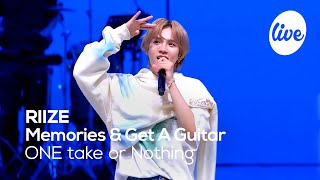 4K RIIZE라이즈 “Memories amp Get A Guitar One Take ver” Band LIVE Concert it’s Live 10mins [upl. by Ydissak]