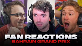 Fans Live Reactions to the 2023 Bahrain Grand Prix [upl. by Eissen]