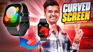 Curved Smartwatch Under 1800Fireboltt Horizon Smartwatch Review [upl. by Ahsyek]