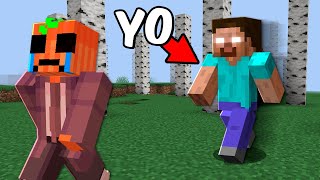 Me Convertí en Herobrine para Molestar a Mi Amigo [upl. by Nevi]