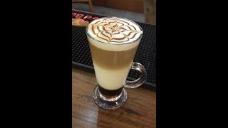 karamel macchiato nasıl yapılır  how to make caramel macchiato 如何制作焦糖玛奇朵 [upl. by Evol141]