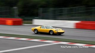 Lamborghini Miura P400 S AWESOME sound 1080p HD [upl. by Erdnassak193]