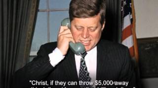 Listening In JFK Calls about Furniture July 25 1963 [upl. by Froma70]