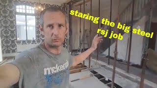 starting the big steel job rsj fit [upl. by Wardieu]