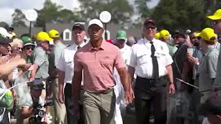 Tiger Woods makes his way to The Masters [upl. by Venu202]