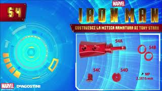 Costruisci il tuo Iron Man De Agostini  tutorial 54° uscita [upl. by Aivon]