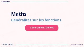 2ème année Sciences  Maths  Généralités  Séance Live [upl. by Esinned]