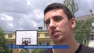 Basketbollisti kosovar që nuk po e lëshon Sllovenia  03062016  Klan Kosova [upl. by Walden]