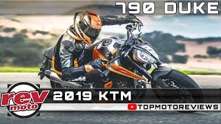 2019 KTM 790 DUKE Review Rendered Price Release Date [upl. by Hgielyk942]