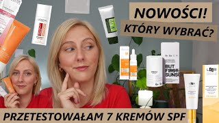 NOWOŚCI 2024🤗 NAJLEPSZE KREMY SPF DO TWARZY🌞 PIELĘGNACJA  OCHRONA  ŚREDNIE SERUM SPF [upl. by Maggy]