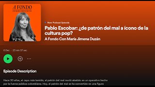 PABLO ESCOBAR ¿DE PATRÓN DEL MAL A ÍCONO DE LA CULTURA POP [upl. by Anale]