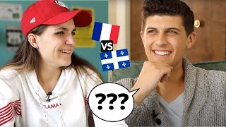 Quebecois VS French Speaker  Will I understand it French Reacts to Canadian French [upl. by Nesta]