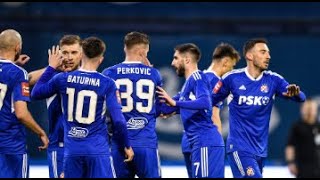 HNK Sibenik 04 Dinamo Zagreb Naglasci i Golovi  Prva HNL 202425 [upl. by Jotham255]