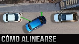 Estacionamiento paralelo  Cómo alinearse correctamente [upl. by Monto390]