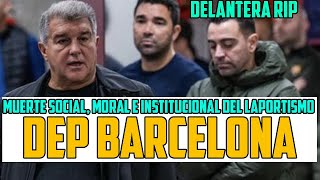 EL BARÇA VA TOCANDO FONDO LAPORTA Y XAVI LOS HAN REVENTADO A NIVEL MORAL INTELECTUAL Y SOCIAL [upl. by Ricki]