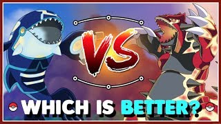 Groudon vs Kyogre Which is Better [upl. by Odnam]