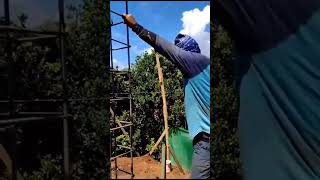 how to build steel frame house Costa Rica travel construction building affordableconstruction [upl. by Demona]