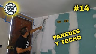 PINTAMOS las PAREDES y TECHO de nuestra COCINA [upl. by Guglielma]