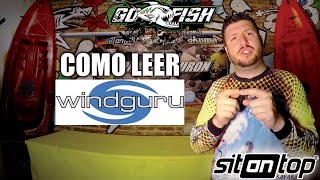 COMO LEER WINDGURU tutorial  pesca en kayak zona tiburon [upl. by Claudian658]