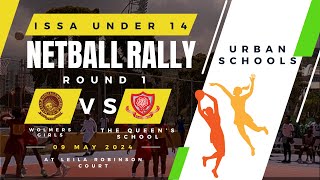 ISSA Under 14 Netball Rally  Wolmers Girls vs The Queens School [upl. by Aciamaj]