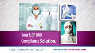 USP 800 Compliance Help For Your Clean Room  CleanroomSuppliescom [upl. by Ayak58]