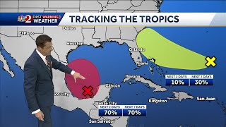 Tracking the Tropics First named storm possible in Gulf of Mexico [upl. by Decrem]