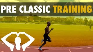 Final Training Session Before Pre Classic 2017  Mo Farah [upl. by Charlotta]