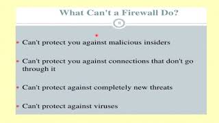 Firewall amp TypesMalayalamCS 409 Cryptography ampNetwork Security [upl. by Chenay521]