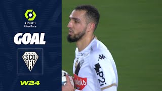 Goal Nabil BENTALEB 73 pen  SCO RC STRASBOURG ALSACE  ANGERS SCO 21 2223 [upl. by Lori]