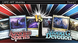 Azorius Spirits vs Devotion  WHAT IS THIS COMBO  Pioneer Paper Gameplay [upl. by Fried]