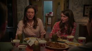 The Coopers first Dinner without George Scene  Young Sheldon 7x14 [upl. by Dehnel]