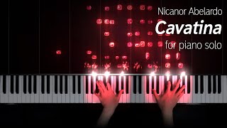 Nicanor Abelardo  Cavatina piano solo arr by me [upl. by Firman]