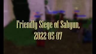 ROBLOX  Lionhearts Crusade Friendly siege of Sahyun [upl. by Balfore]