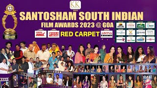 LIVE Santosham South Indian Film Awards 2023 RED CARPET Santoshamawards Santoshamsuresh [upl. by Guthrey250]