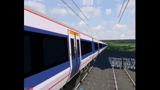 chiltern railways 172 101 in openBVE also with 168101 [upl. by Ynahpit]