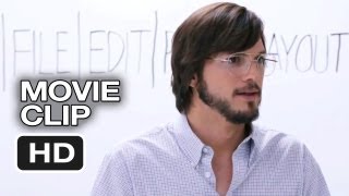 jOBS Movie CLIP 2013  Ashton Kutcher Movie HD [upl. by Nnylrac146]